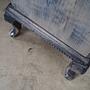 Vintage desk Pine grey 1960s 13