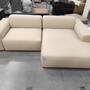 Pyllow Ecksofa Strukturstoff Cremebeige 4