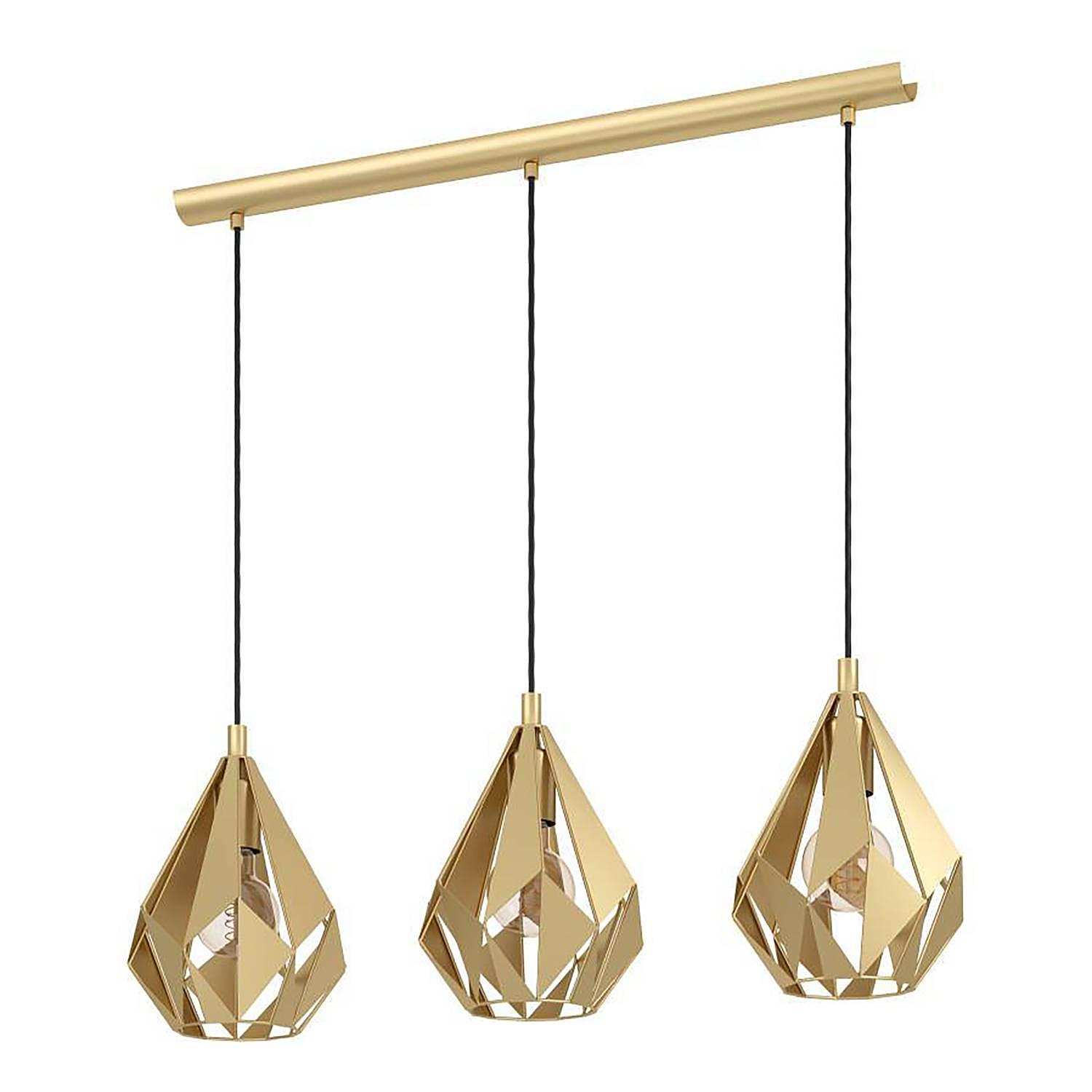 Carlton Type B Pendant Lamp Steel 3-lamp 2
