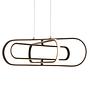 Pendant lamp Clip Steel Silicone Black 1