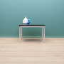 Vintage Side Table Slate Metal Black 1970s 1