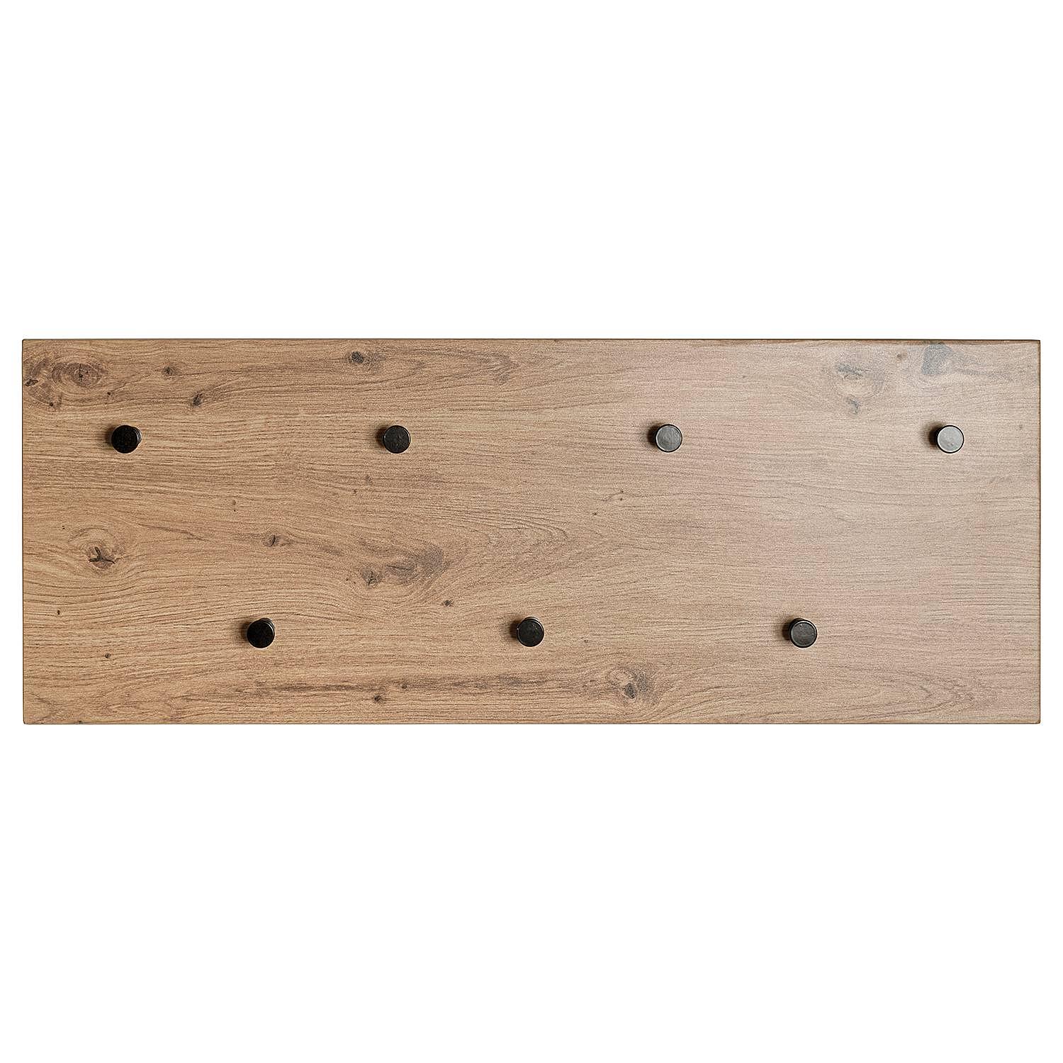 Garderobenpaneel Dunnet Braun 3