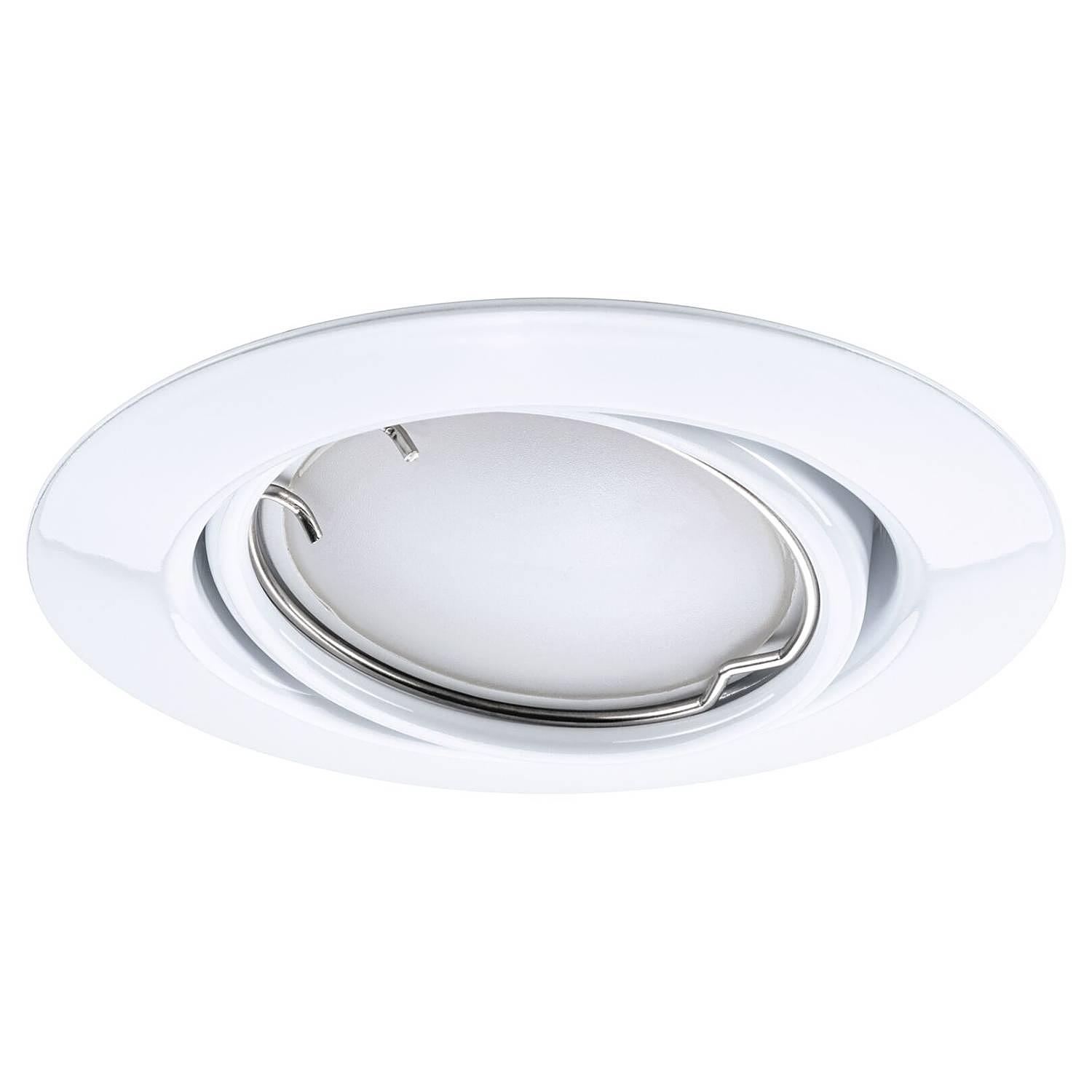 3x LED-Einbauleuchte Coin Dimmbar Weiß 4