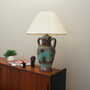 Vintage ceramic lamp, multicolored, 1970s 2