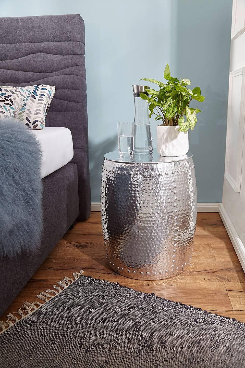 Side table Juanico Aluminum Silver 3