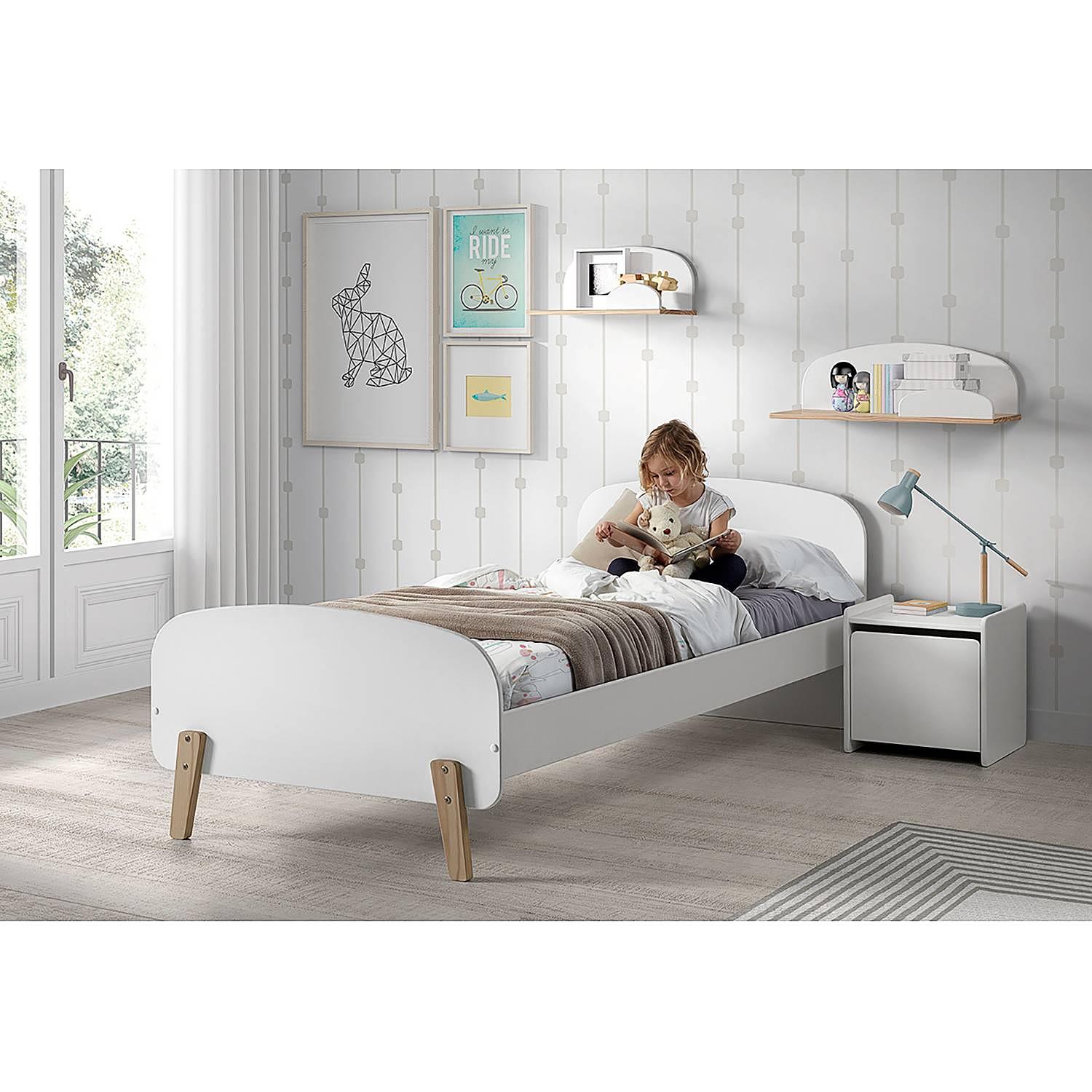 Wandregal Kiddy Weiß 2