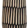 Arlo Large wooden vase Natural Black 0