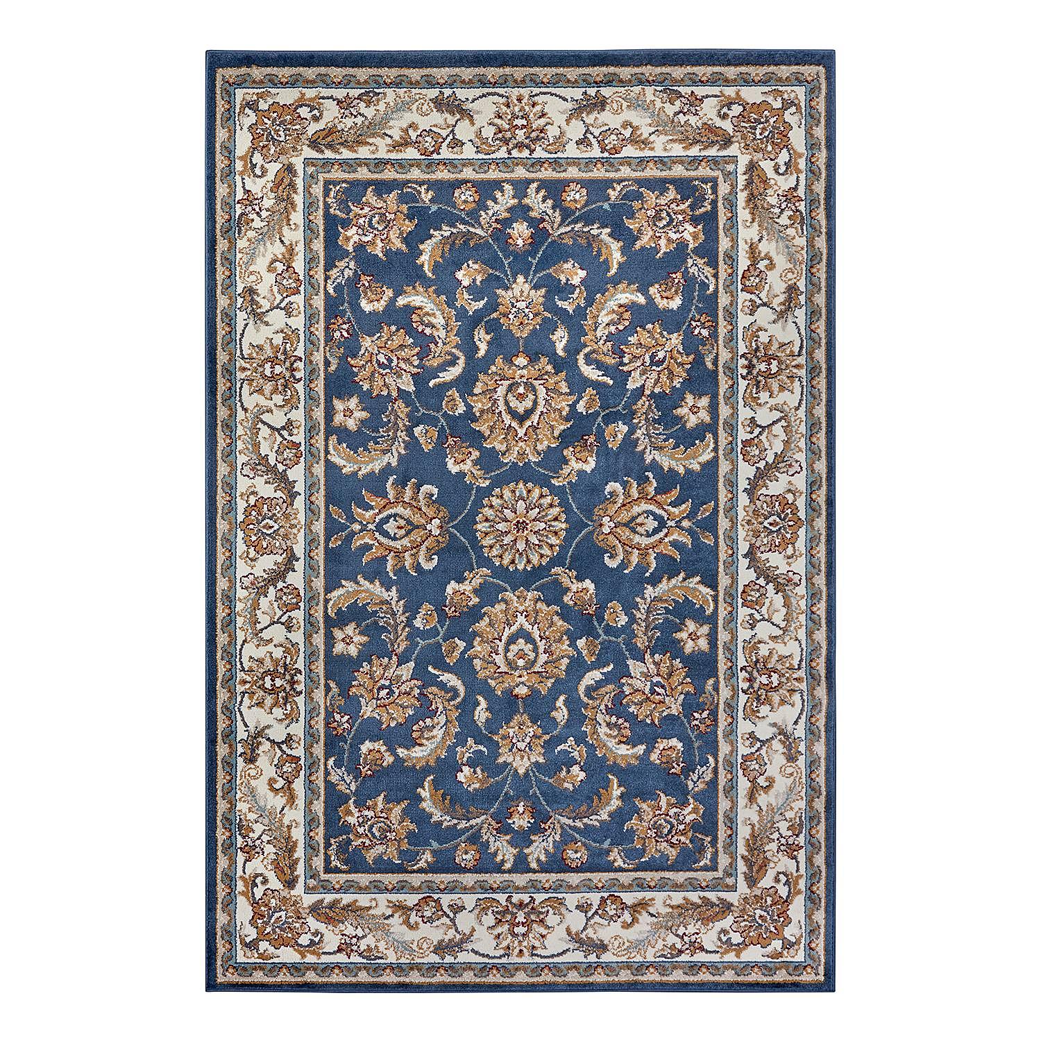 Reni Orientteppich Polypropylen Dunkelblau 80 x 120 cm 1
