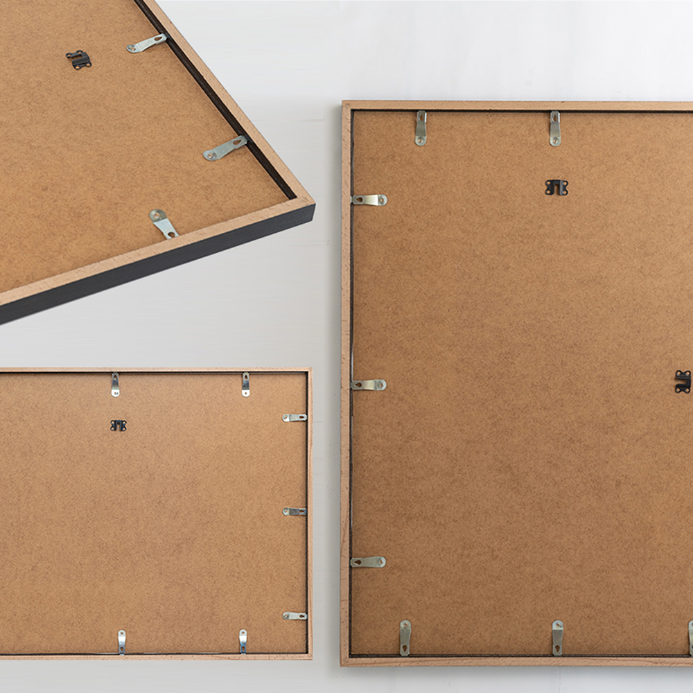 Studio Kunstdruck mit Rahmen Schwarz Weiß 3