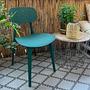 ARTIFO HOL Stackable chair Plastic Green 1