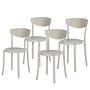 4x Dining chair Claras Beige 0