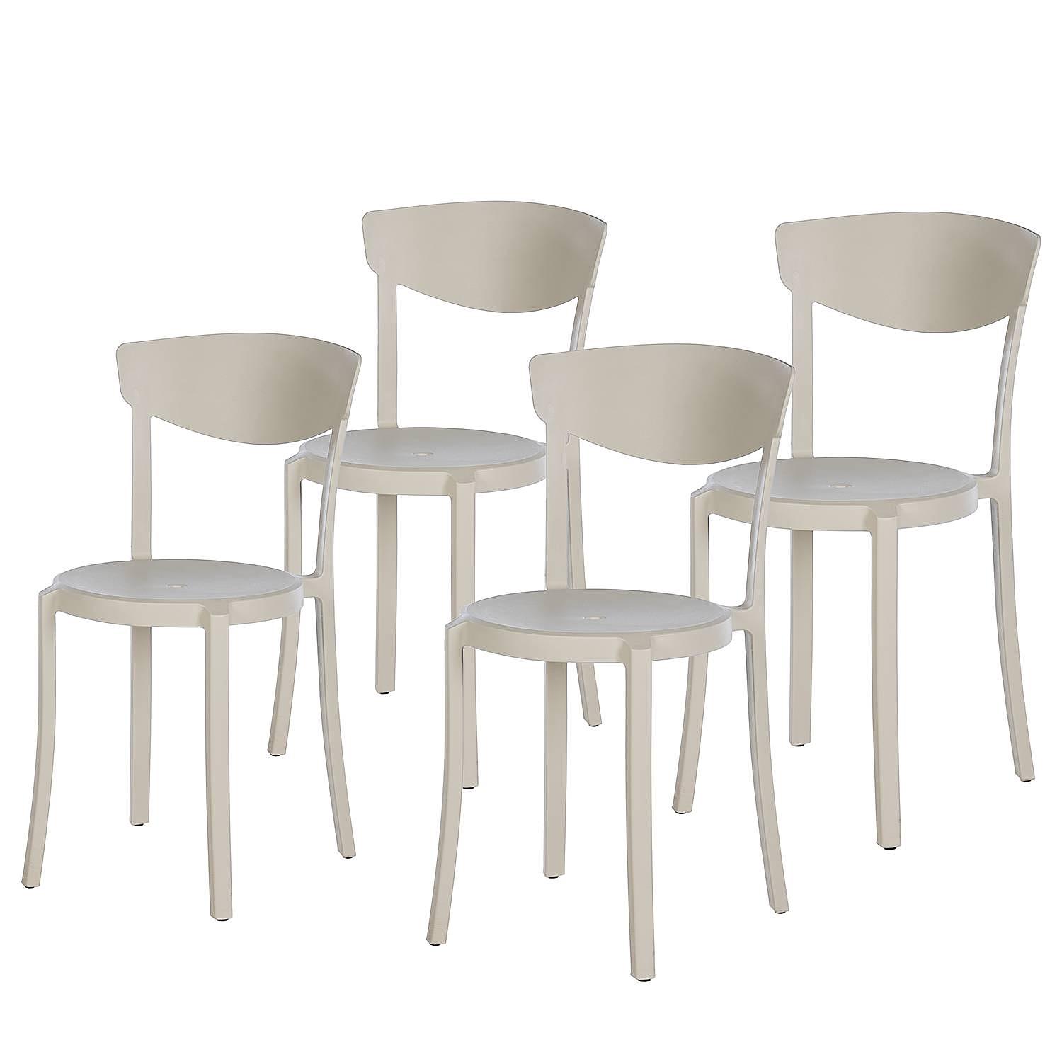 4x Esszimmerstuhl Claras Beige 0