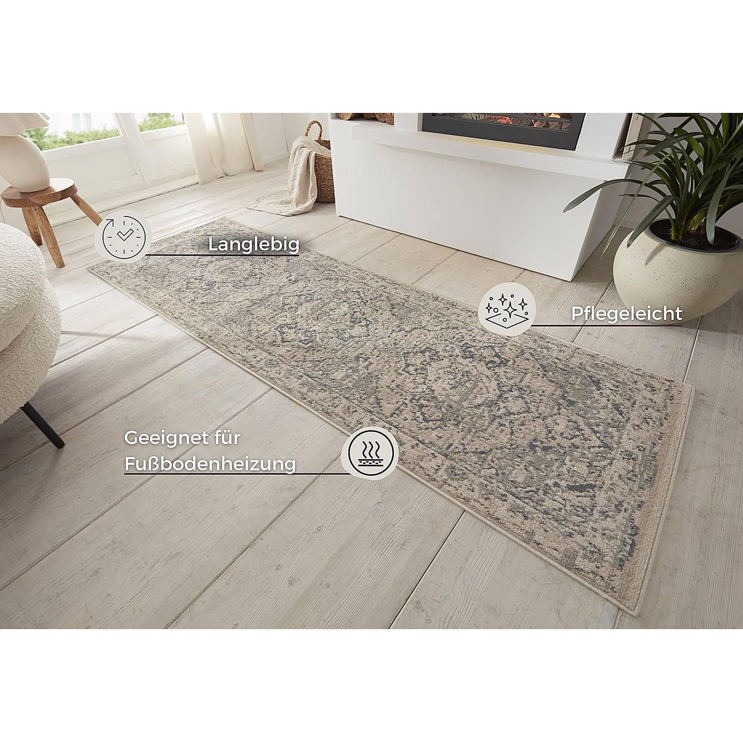 Sand Short-pile rug Beige 80 x 120 cm 3