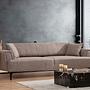 Hamlet 3-seater sofa bed light brown 0