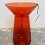 Long Neck Vase Glas Orange 4