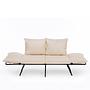 Viper Sofa 2-Sitzer helles Creme 9