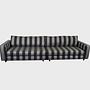 Dylan Sofa 4-Sitzer Line Latte Black 6