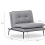 Martin GR110 Solo Armchair Grey 8