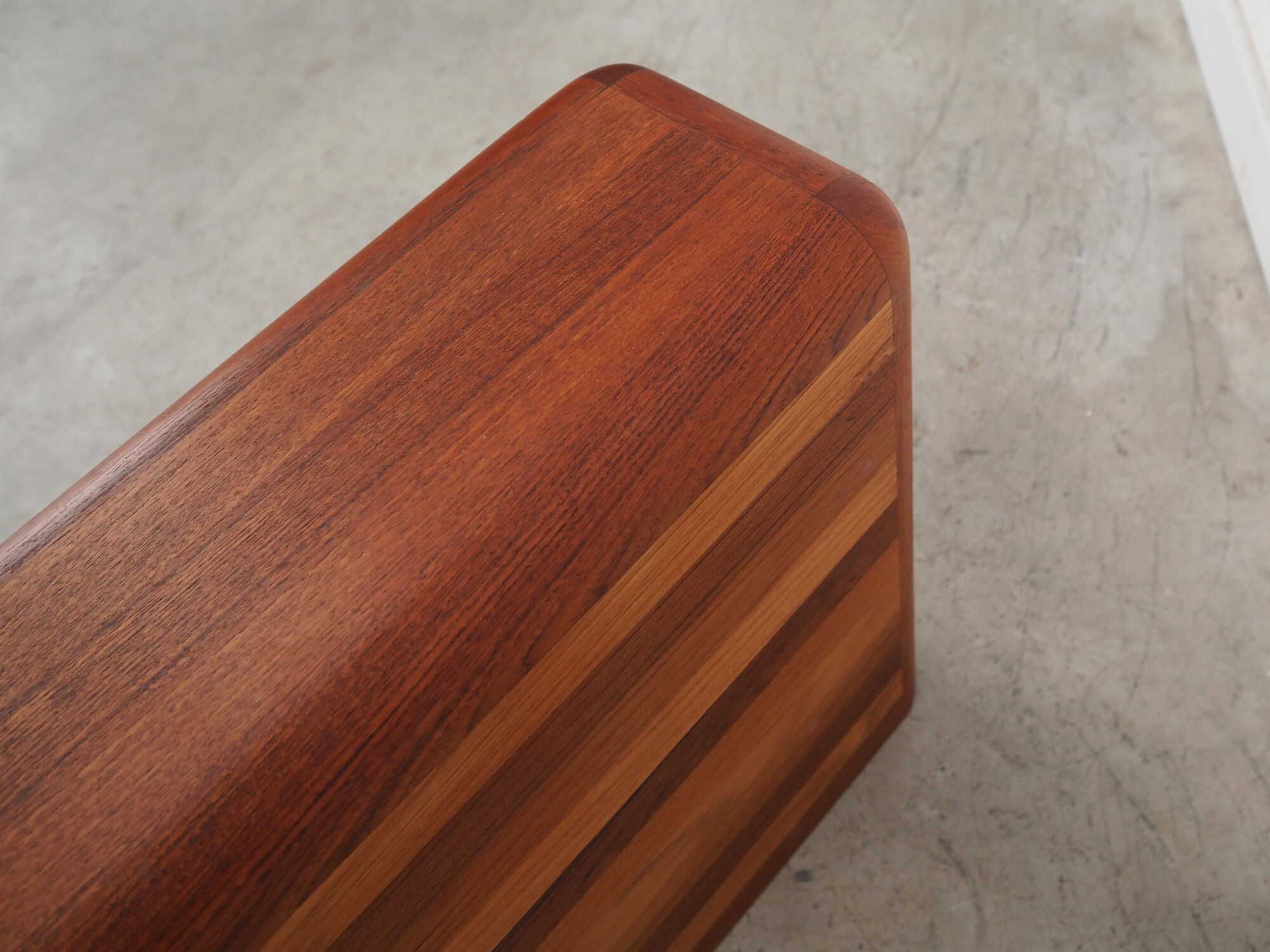 Vintage Bar Teak Wood Brown 1970s 9