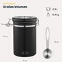 Kaffeedose 500g Silber  6