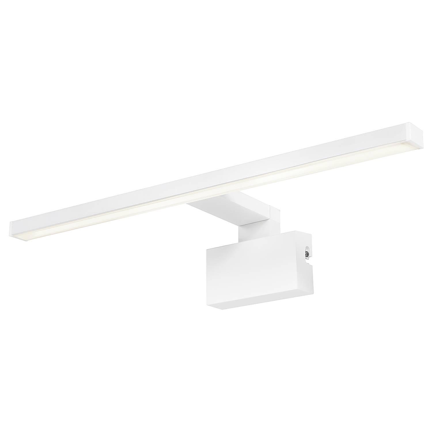 LED-Badleuchte Marlee Aluminium Weiß 0