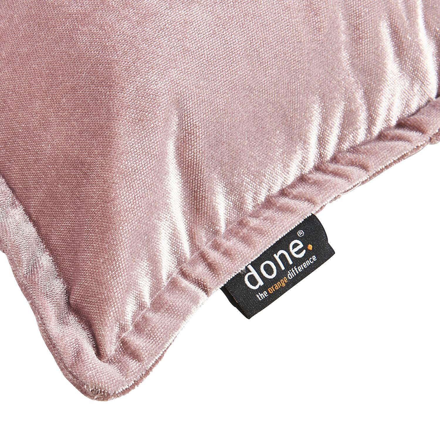Glam Kissenbezug Mischgewebe Mauve  2