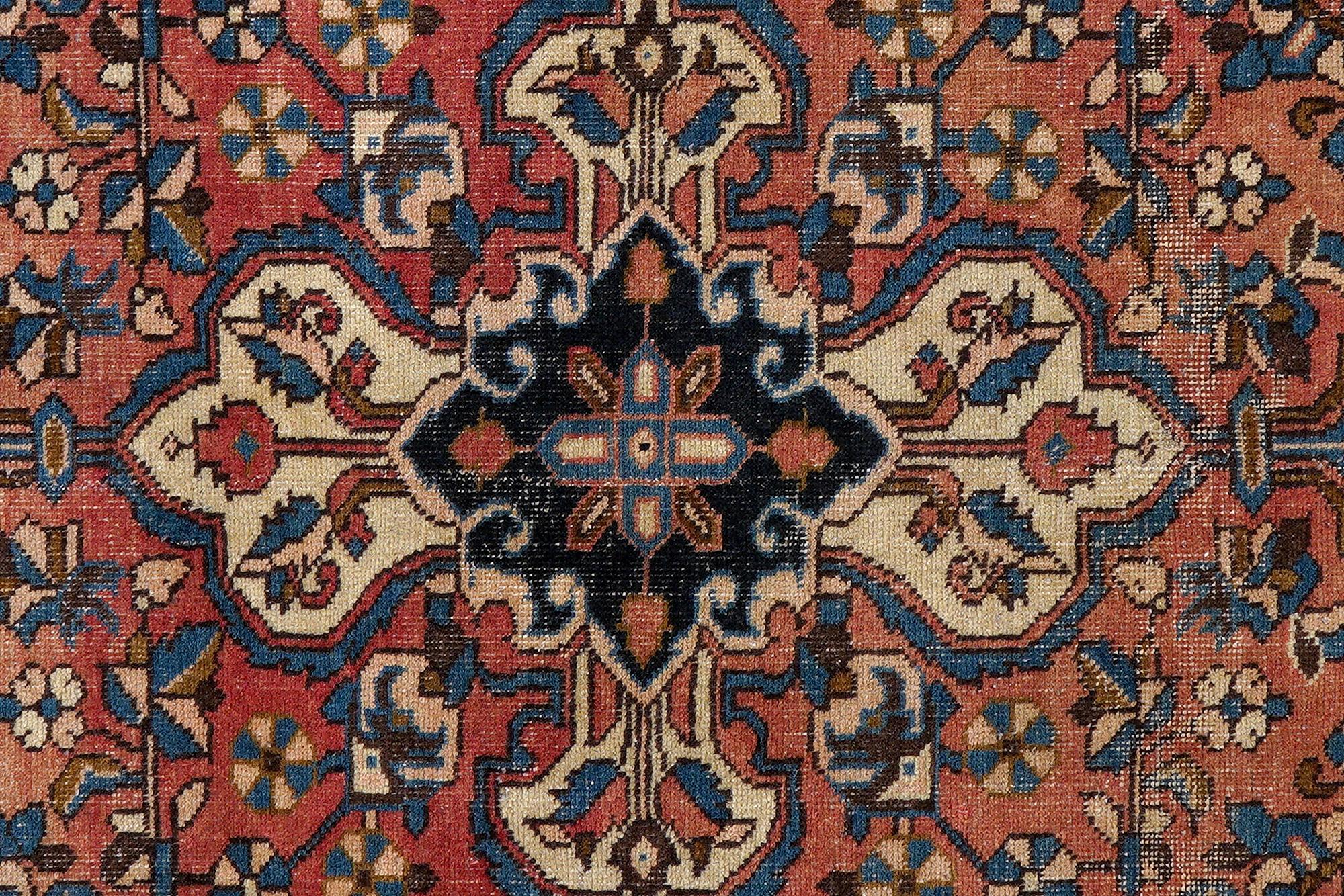 Heritage Sassan Teppich Wolle Braun 4