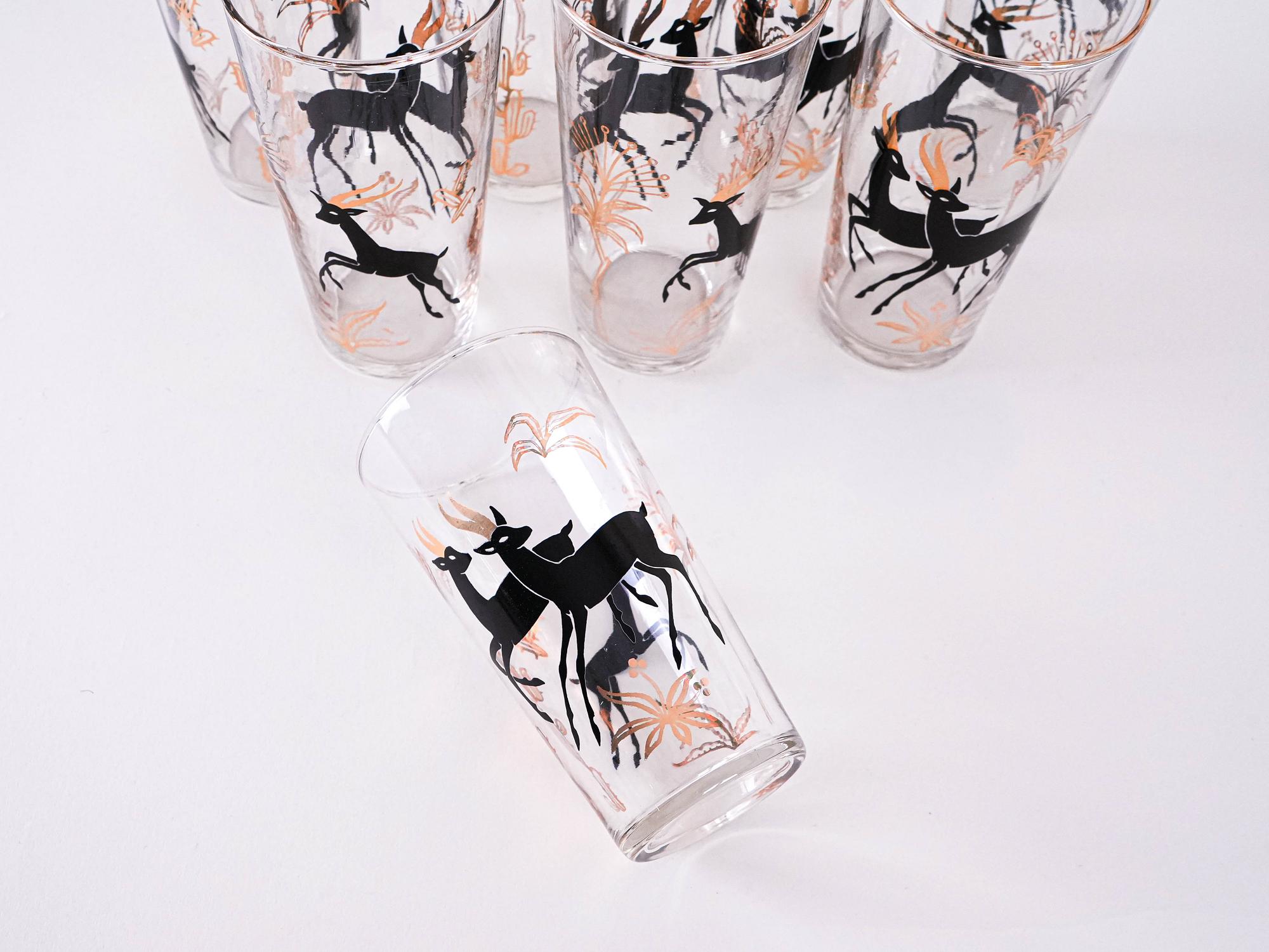 Glasses 8x Multicolored 6