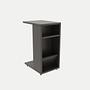Filinta Side Table Wood Veneer Anthracite 2