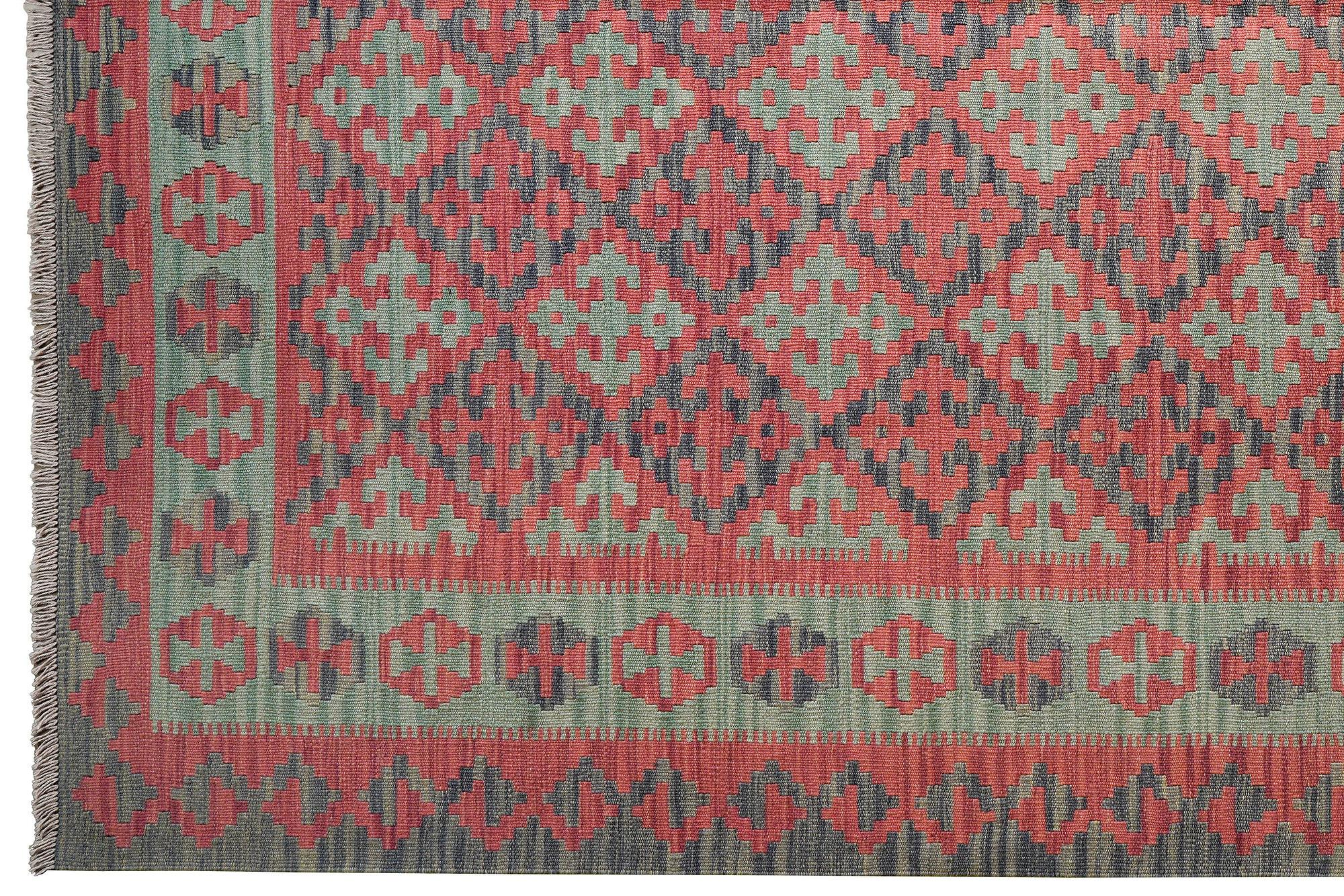 Kilim Gashgai Teppich Braun 1