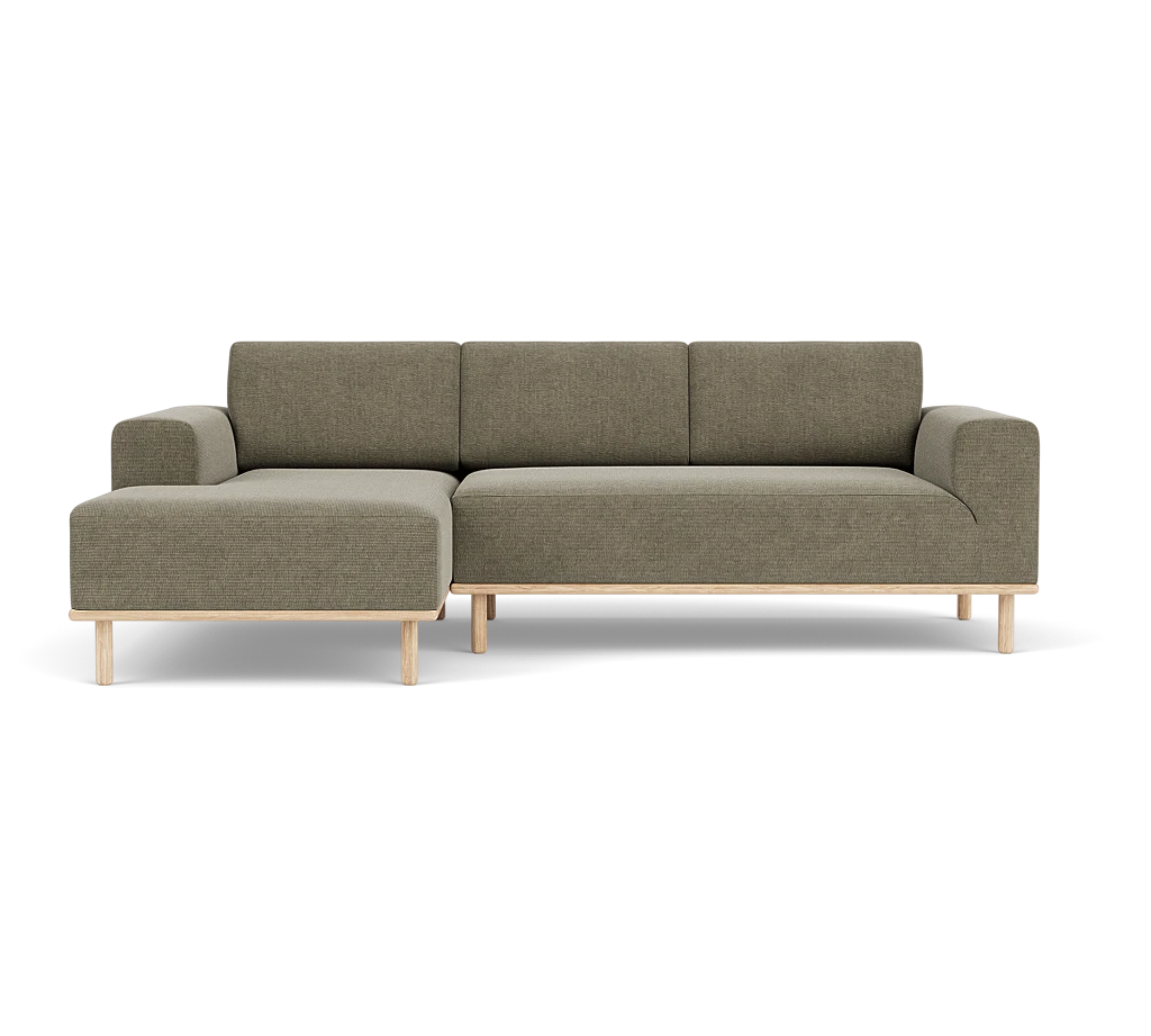 Vilmar Sofa 3-seater Chaise Longue Left Free Sage 0