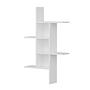 Madagascar Wall Shelf Wood Veneer White 4