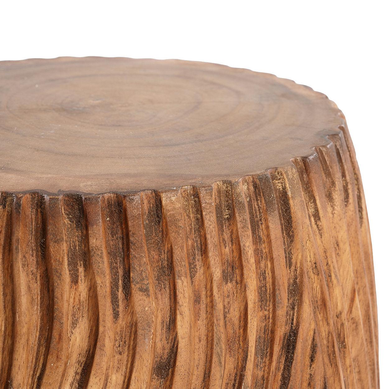 The Celebes Stool Natural ø30cm 4