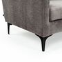 Astha Sofa 3-Sitzer Récamiere Rechts Danny Steel Grey 6