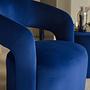 Judi Sessel Velour Lux Blue 1