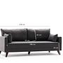 Bella Sofa 3-Sitzer Anthrazit 7