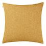 Harp Structure Kissenbezug Polyester Senfgelb 60 x 60 cm 1