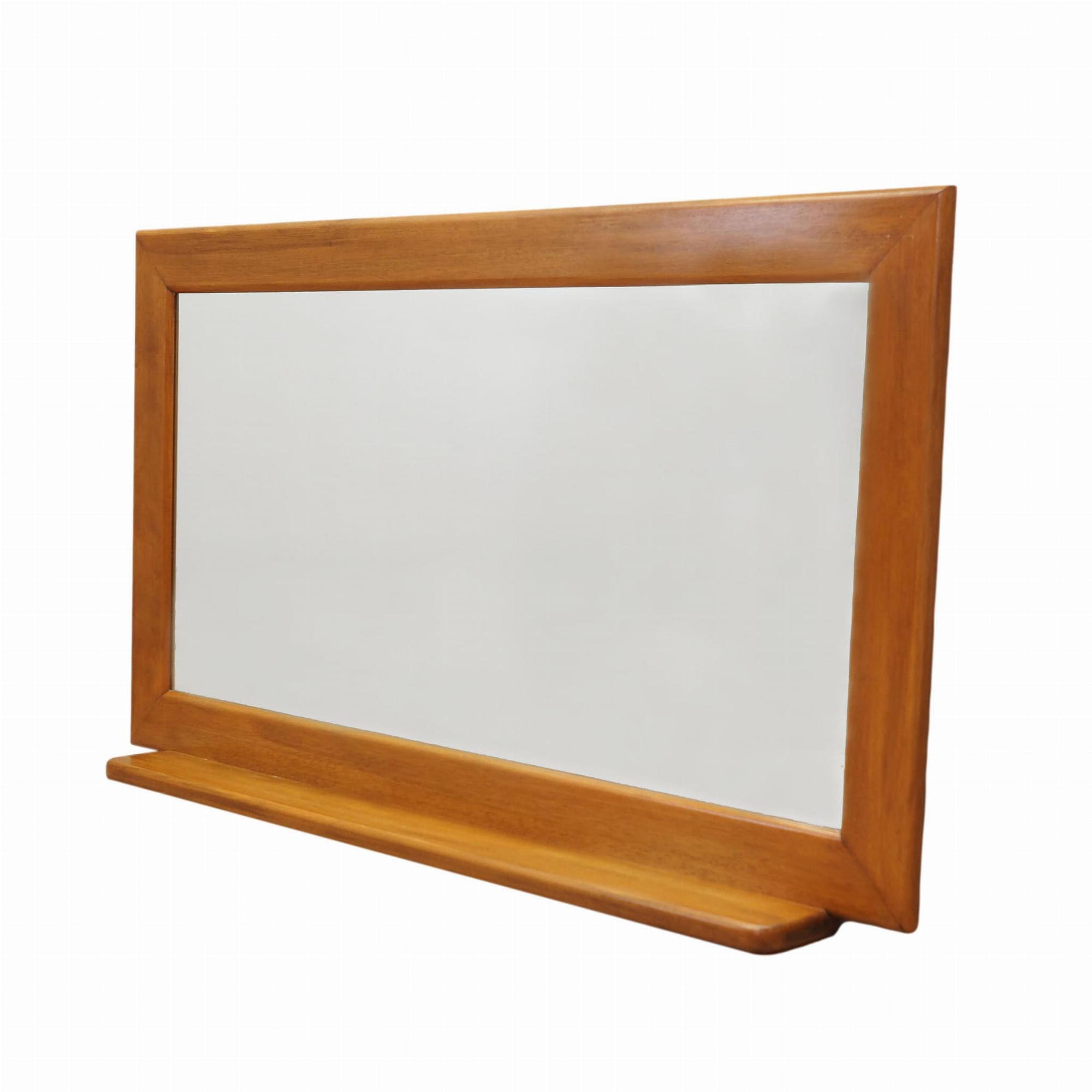 Mahogany Mirror 1970s 0