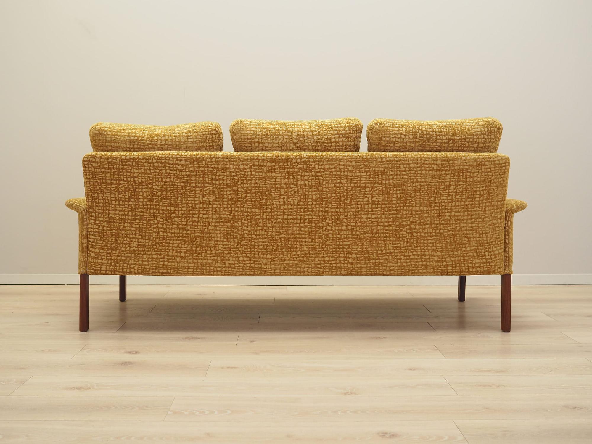 3-Sitzer Sofa Gelb 1960er Jahre 5