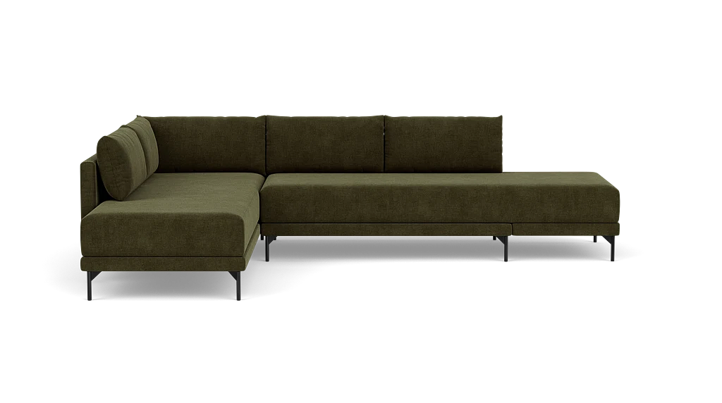 Vivica Sofa Recamiere Right Moss Olive 0