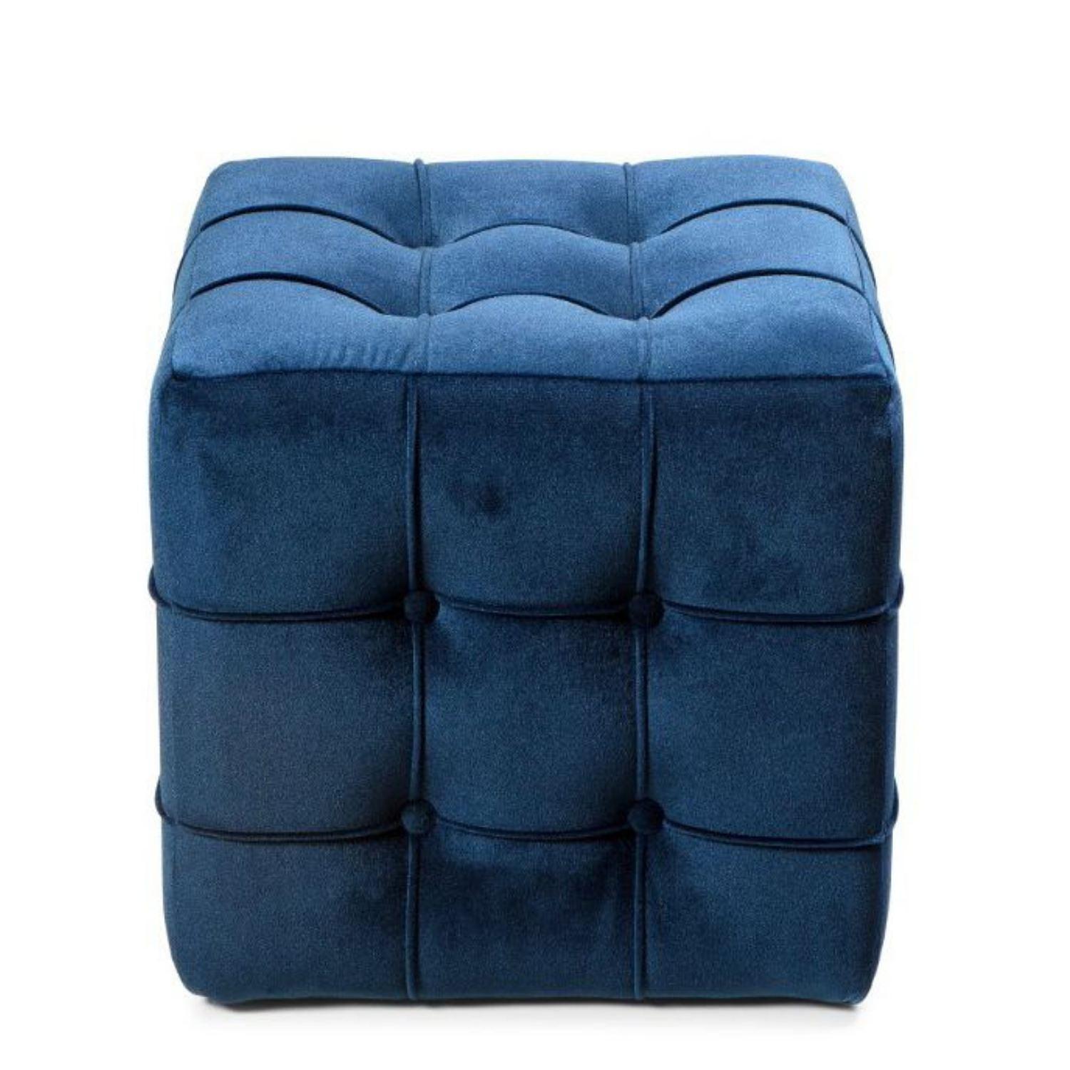 Lizbon Hocker Blau 4