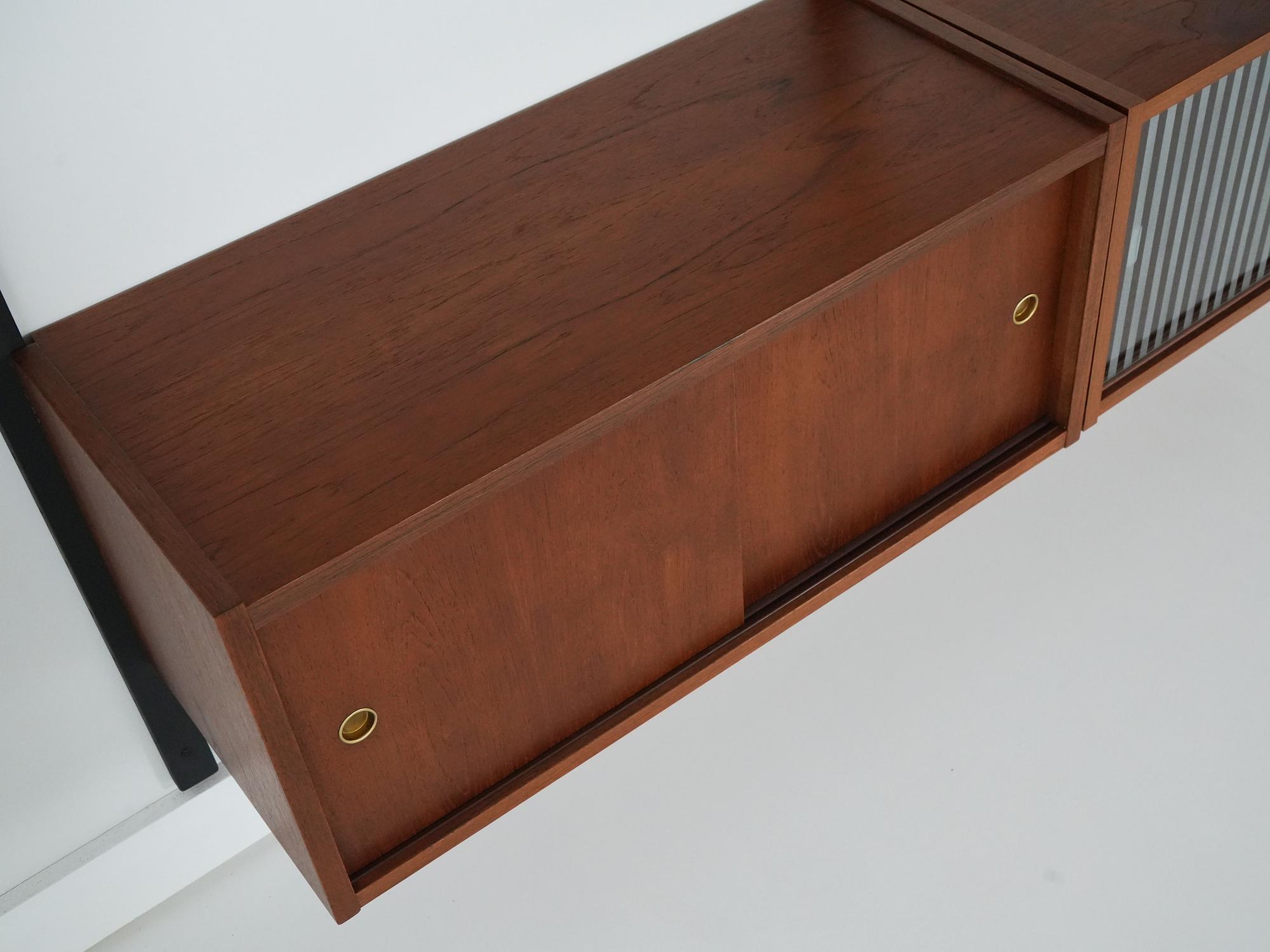 System bookshelf Teakwood 1960s 13