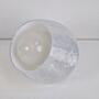 Vintage MyCreation Shell One Tischleuchte Weiß Silber 3