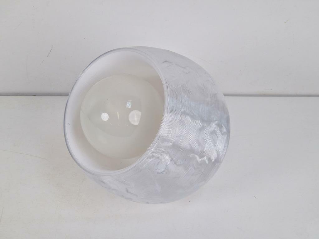 Vintage MyCreation Shell One Tischleuchte Weiß Silber 3