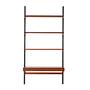 Modular teak shelving unit 1960s 0