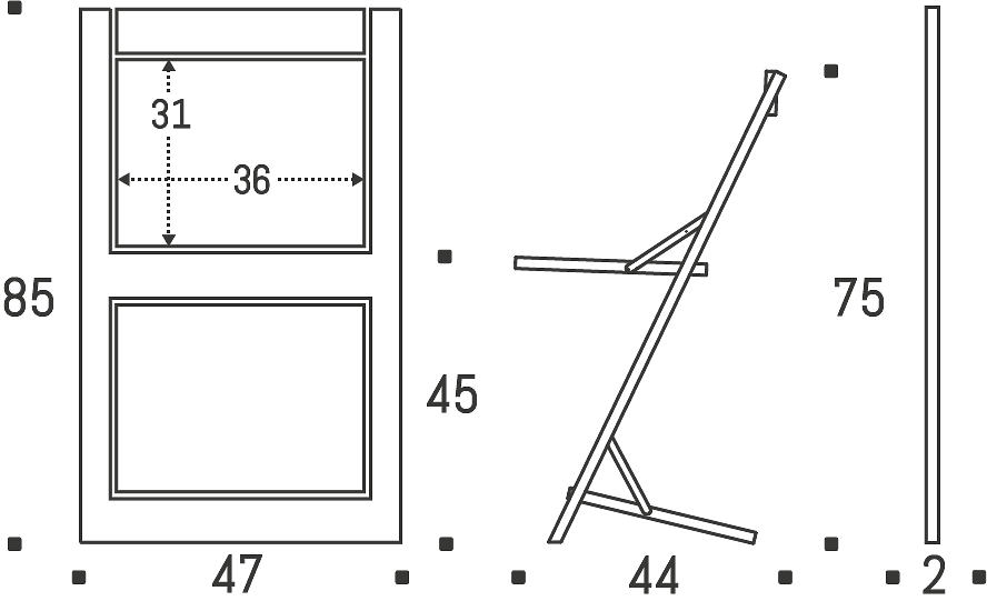 2x Fläpps Klappstuhl Birke Natur Klar Lackiert 5