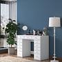 Dressing table with drawers White 2