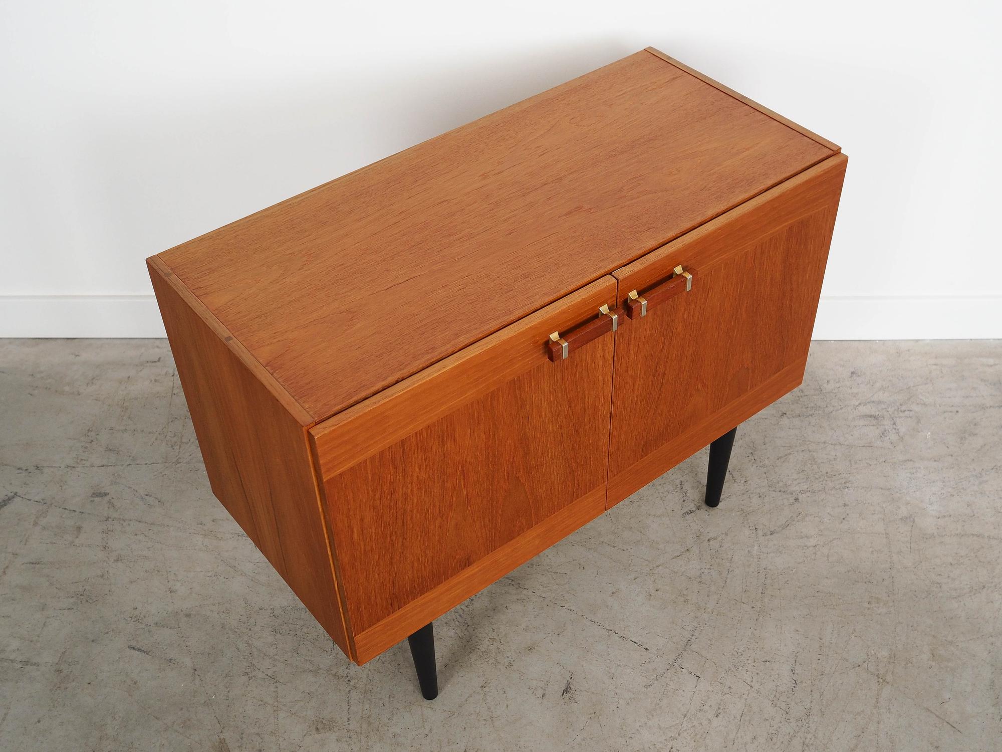 Teak-Schrank Braun1970er Jahre 5