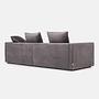 Copenhagen Sofa 3-Seater Grey-Brown 4