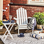 Ethno I In-/ Outdoorteppich Grau 1